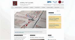 Desktop Screenshot of materiale-textkulturen.org