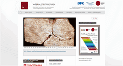 Desktop Screenshot of materiale-textkulturen.de